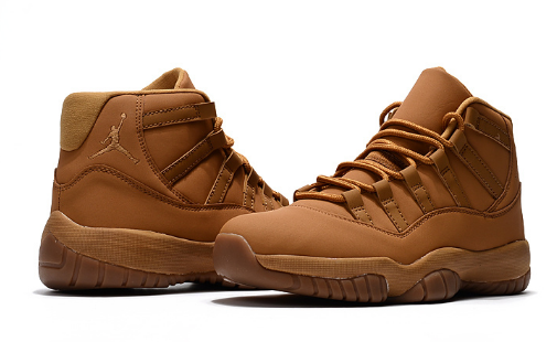 2017 Air Jordan 11 Ginger Gum Yellow Shoes - Click Image to Close